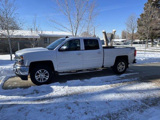 The truck I bought that needed $6000 worth of repairs done after I bought it that young didn't help with.