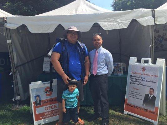 Free home ownership clinics at the Pistahan Parade and Festival in San Francisco.