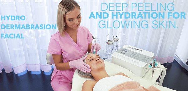 Revolutionary Hydro Luxx Facial available