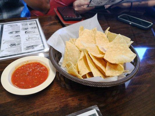 Chips and good salsa