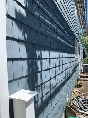 Siding installation