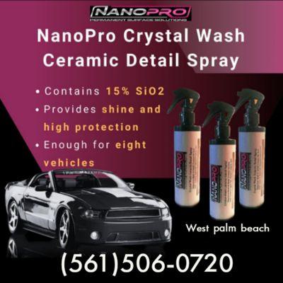 This is the industry's leading ceramic detail spray.