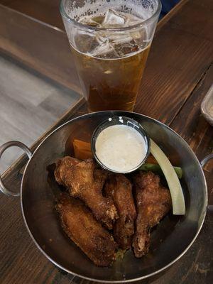 4/25/24 Cool. Happy Hour Chicken wings $7