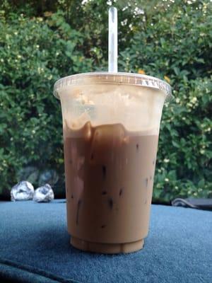 Iced chai latte