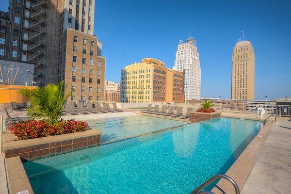 Pool season is almost here and who wouldn't want to take advantage of the pool at Wallstreet Tower?