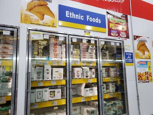 Frozen ethnic foods