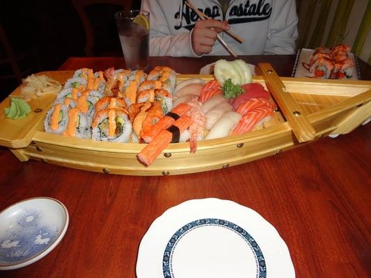 Sushi boat!!