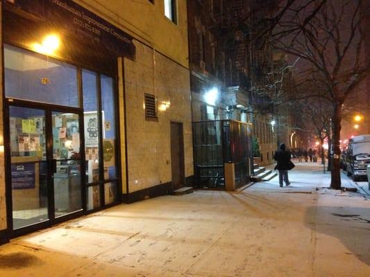 NMIC's main office in the snow!