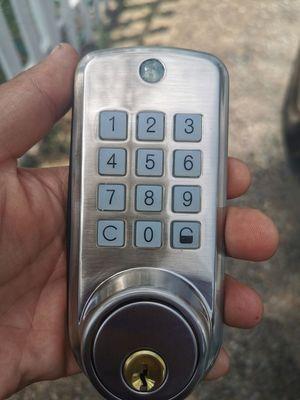 Keypad installation