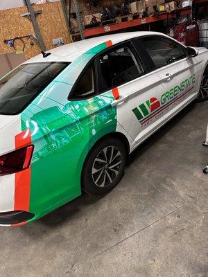 vinyl car wrap and signs