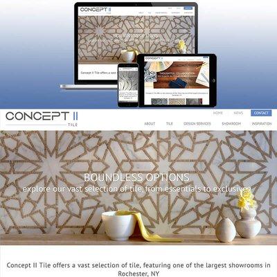 Tile Flooring Contractor Website Design