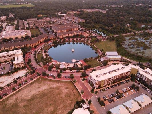 Center lake park - Oviedo on the park