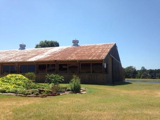 The barn