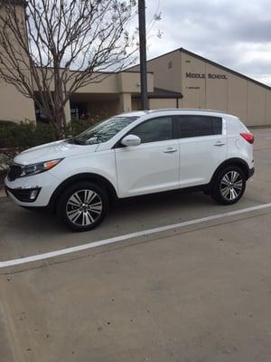 2015 Kia Sportage we recently purchased from McAndrew Motors.