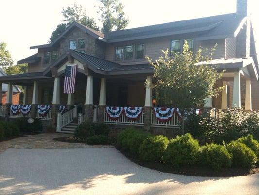 Independence Day at New Lodge-Styled House