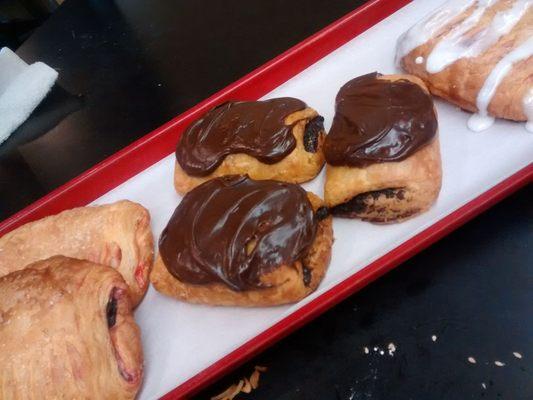 Chocolate croissants