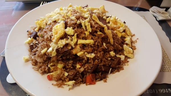 Arroz chaufa con carne