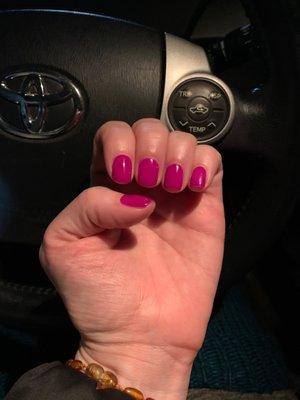 Gel manicure