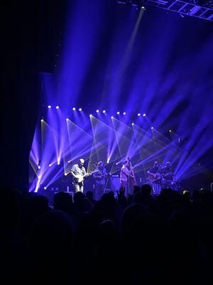 Greensky Bluegrass band performing on stage at The Joy Theater