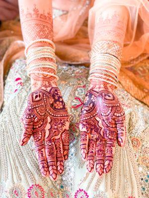 Bridal Henna Stain