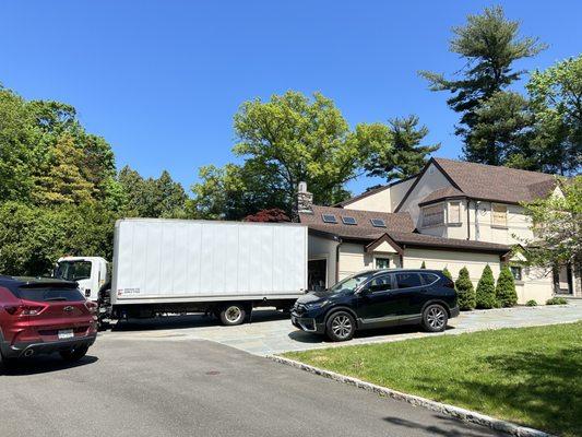 Moving the house