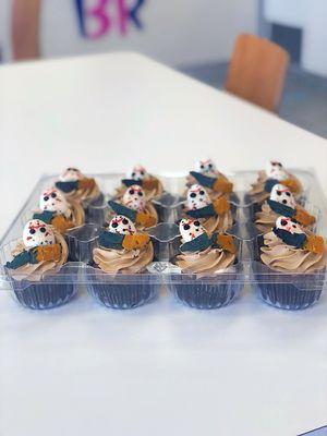 Friday the 13th Ice Cream Cupcakes