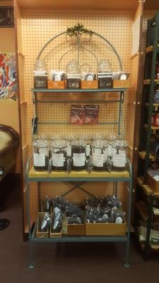 Our fine selection of custom house pipe tobacco blends.