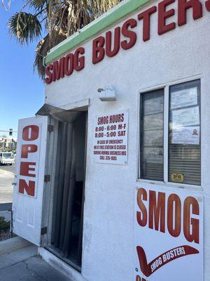 Smog check for car