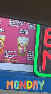 Mango tango drink