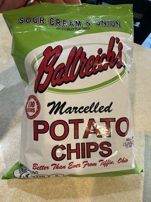 Ohio's very own Ballreich's potato chips