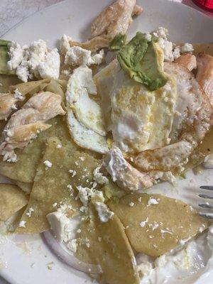 Good food great service I love the chilaquiles w/ green salsa avocado sour cream & cheese..