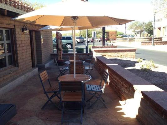 The Patio at Anthony's Cigar Emporium on Campbell and River.