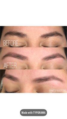 Brow reshape. Book your appointment today