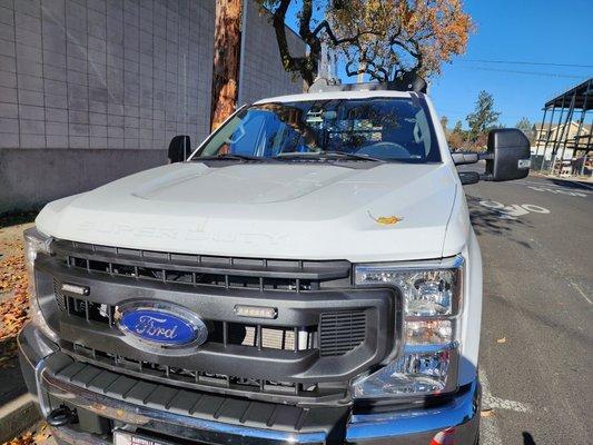 New windshield replacement for Ford F250 .