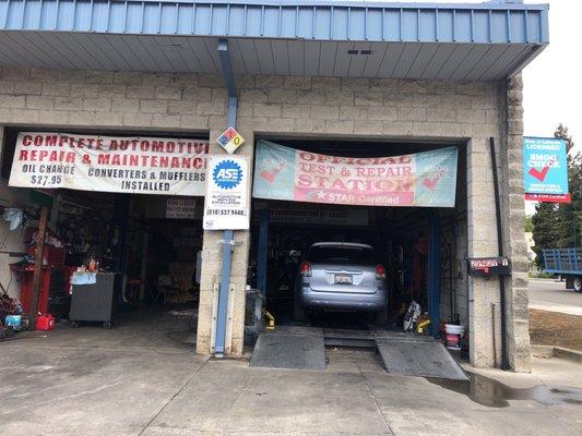 This is the best place to get your car service and get your smog done the service over the service great and price are amazing