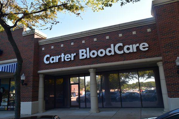 Carter BloodCare donor center in Keller