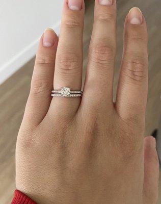 My new wedding set from Fey & Co