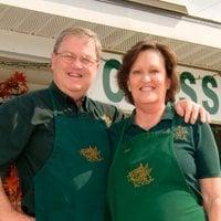 Bill & Louise Bowers, owners, Classic Golden Pecans