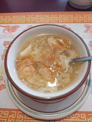 Egg Flower soup (included in lunch combo)