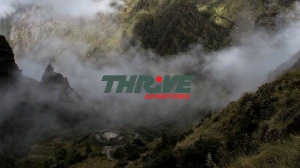 Mist shrouds an ancient Inca checkpoint on the Inca Trail to Machu Picchu deep in the Andes mountains of Peru.