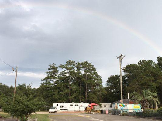 You'll find us on Holden  Beach road behind BB&T And Harbor Island Mini Golf