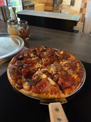 meat lovers pizza