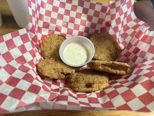 Fried green tomatoes