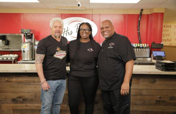 Dinners, Drive-ins and Dives, Season 40, 
Episode 7 - Home Cooked Flavor on Food Network