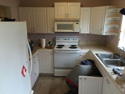 Before- Kitchen Remodel