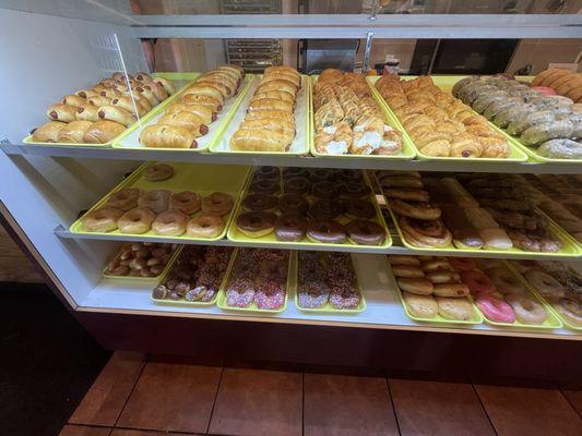 Selection of donuts and kolaches