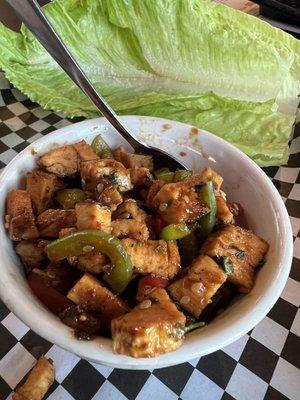 Thai Chicken Lettuce Wraps