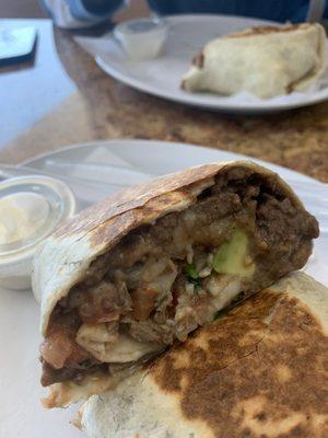 Burrito de bistec