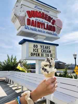 Oreo ice cream