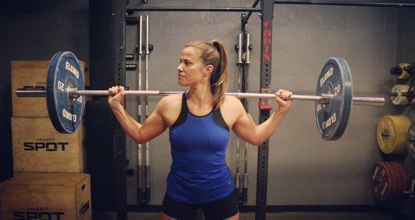 Jaclyn is a competitive Masters weightlifter.